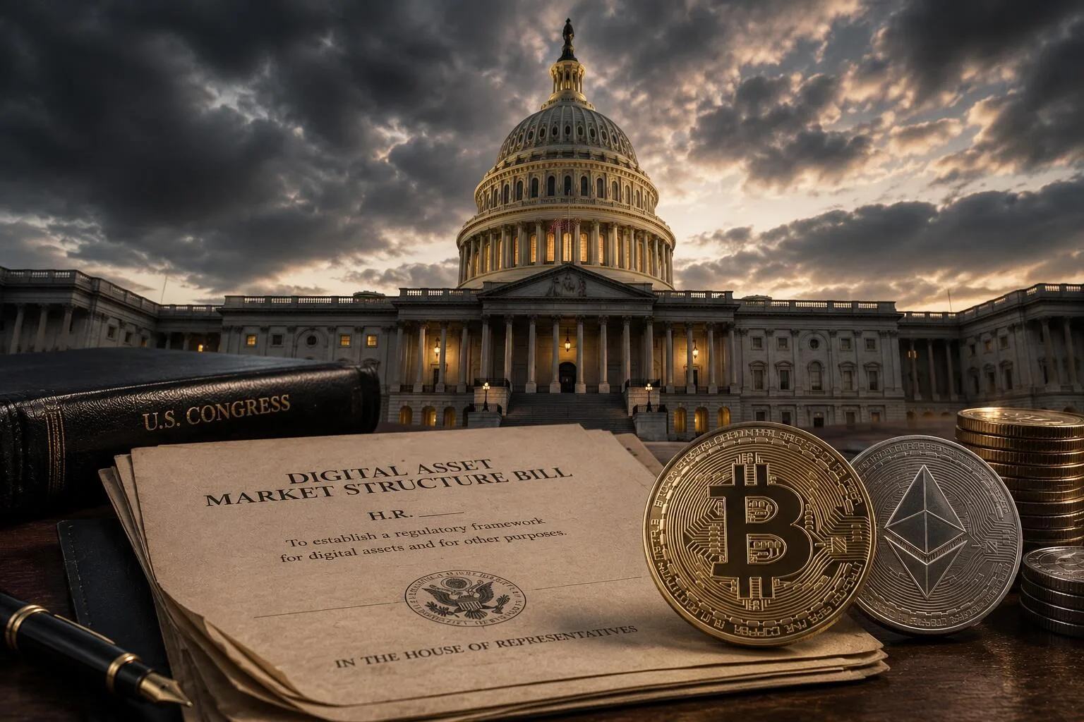 El Senado de EE. UU. votará un proyecto clave para regular las criptomonedas el 14 de mayo