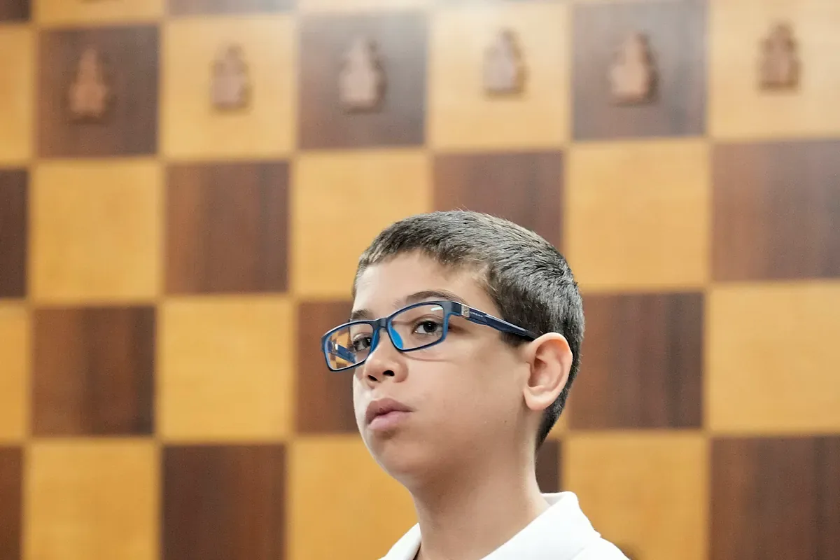 Faustino Oro, segundo gran maestro de ajedrez más joven de la historia a sus 12 años