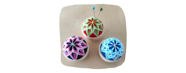 Taller de Esfera Bordada Temari en el Centro Cultural Hispano Japonés abre inscripciones