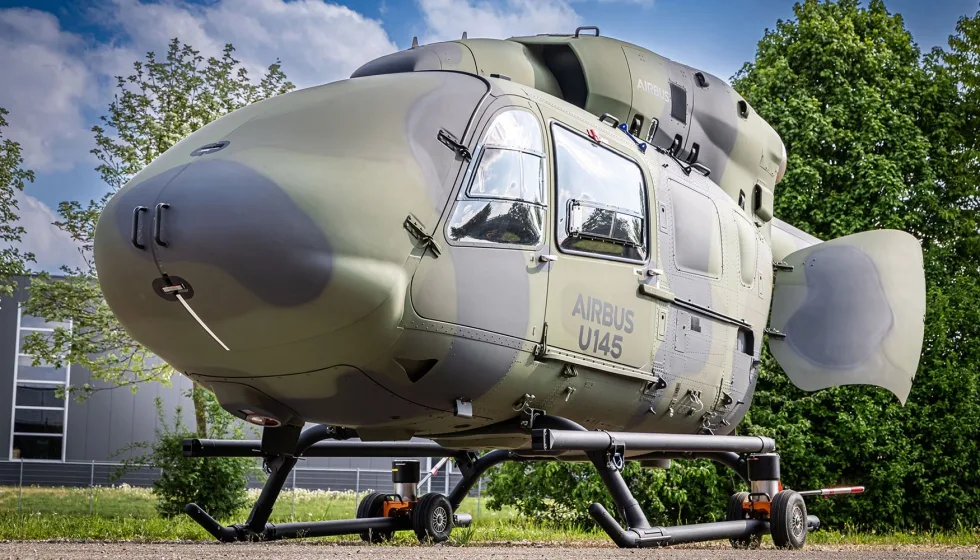 Airbus presenta el U145, helicóptero no tripulado basado en el modelo H145