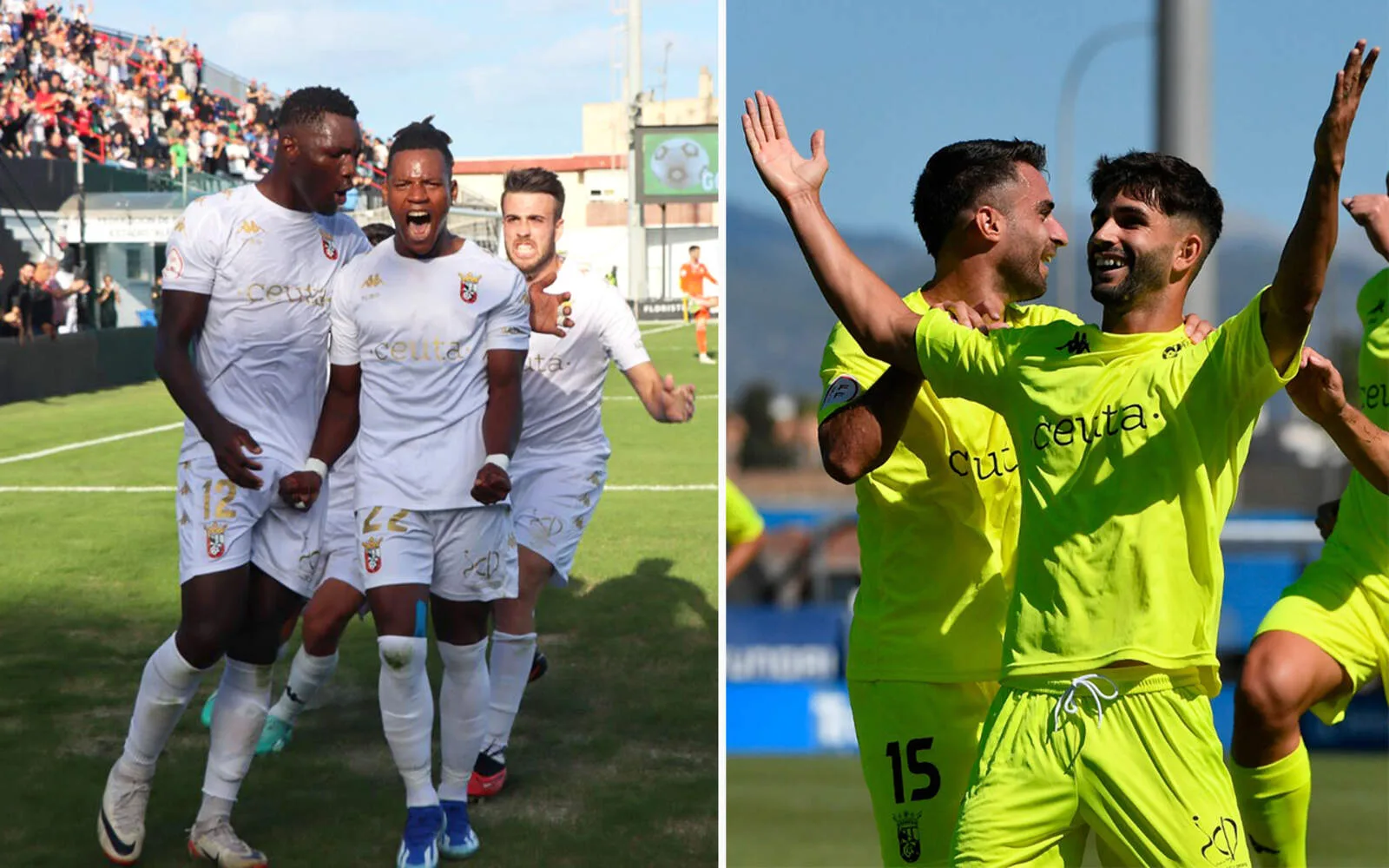 Ale Meléndez y Cedric Teguia regresan al AD Ceuta para la próxima temporada