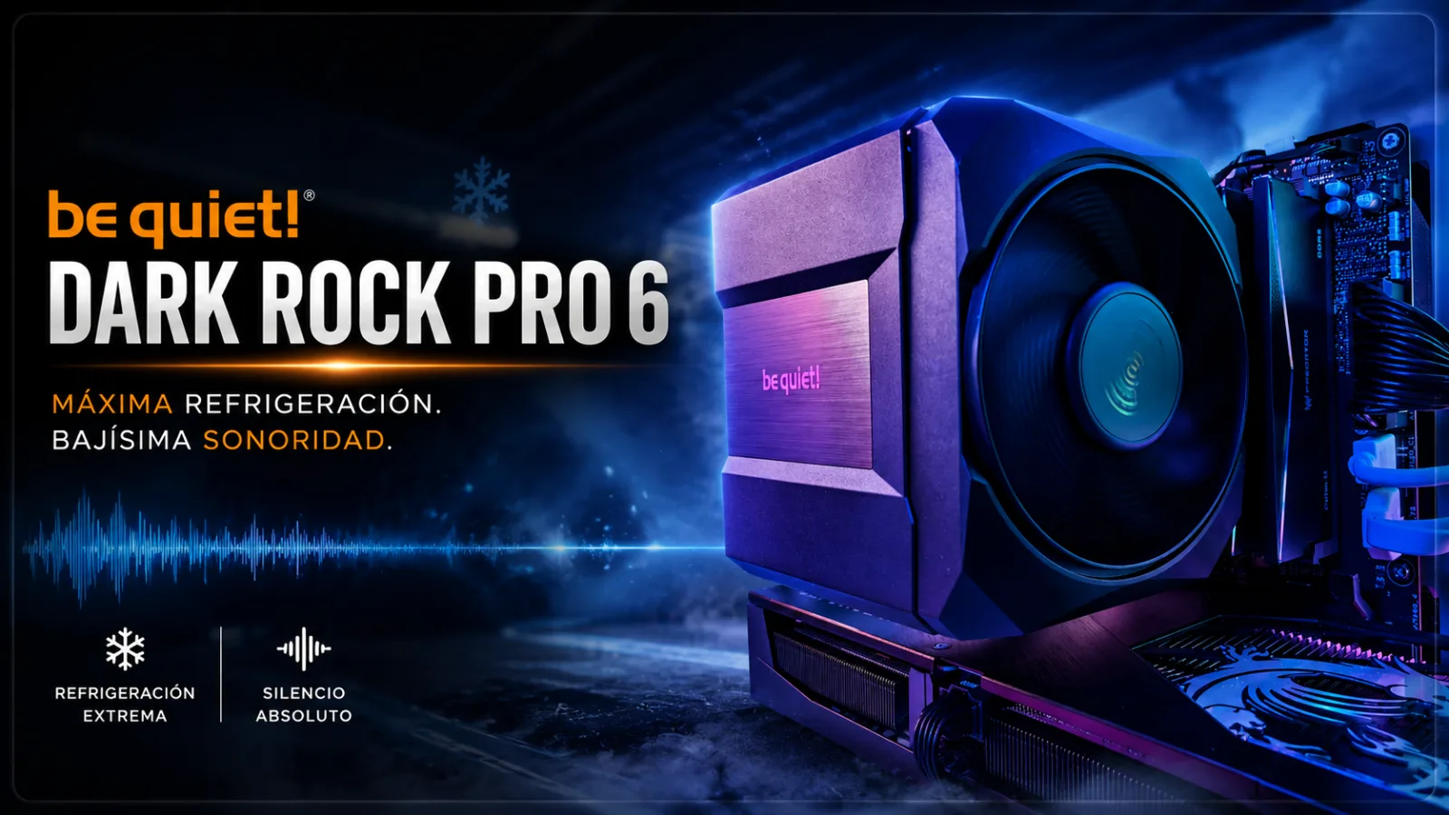 be quiet! Dark Rock Pro 6, un disipador silencioso para sistemas exigentes
