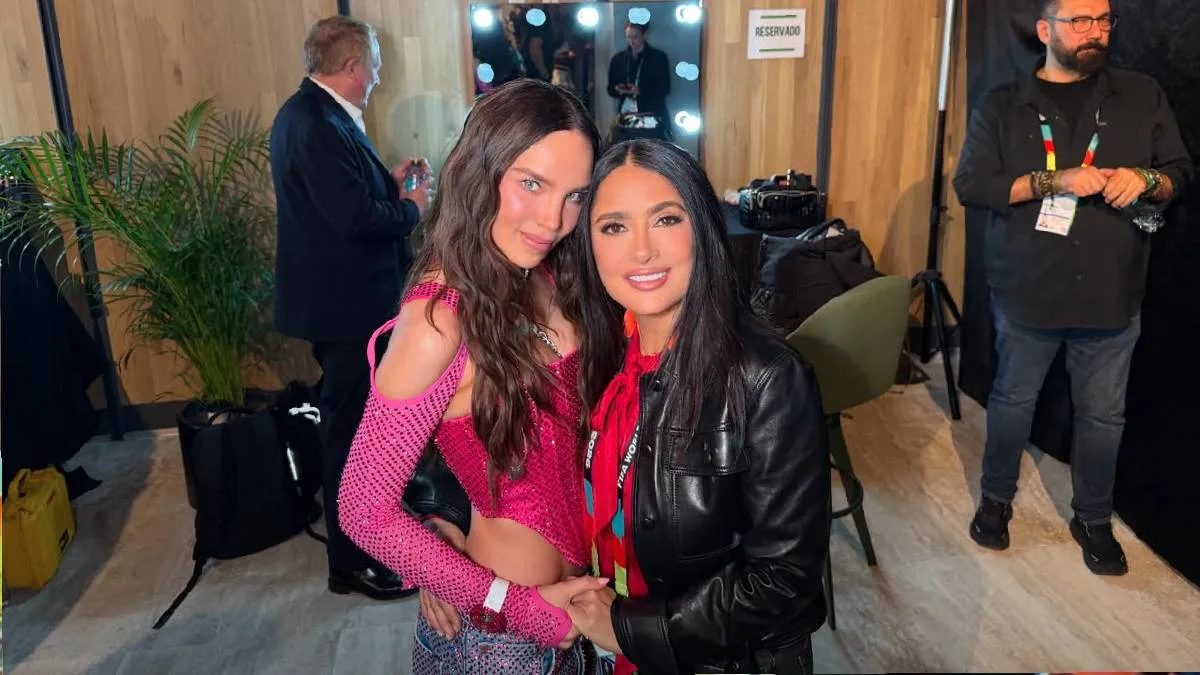 Belinda desmiente conflicto con Salma Hayek y elogia a mujeres artistas