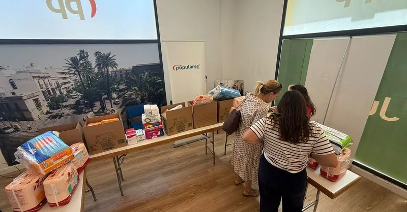 El PP de Jerez coordina recogida de ayuda para víctimas de los terremotos en Venezuela