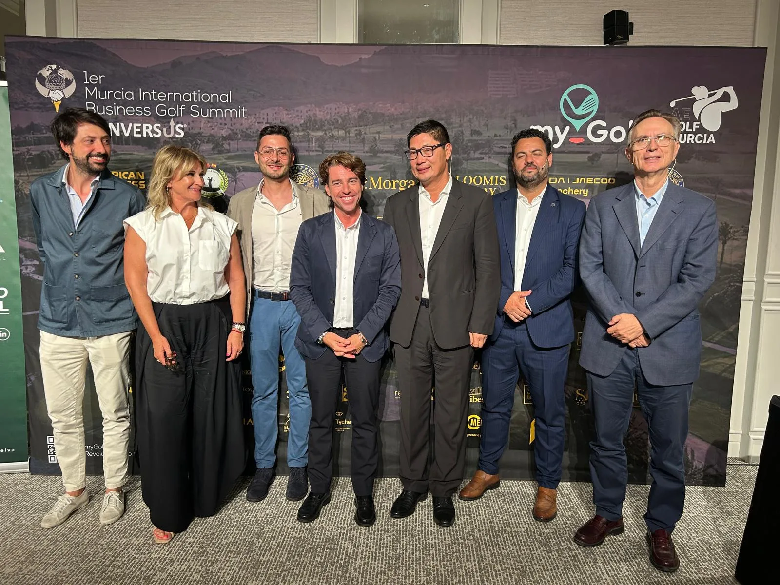 Empresarios europeos y asiáticos se reúnen en el I Murcia International Business Golf Summit