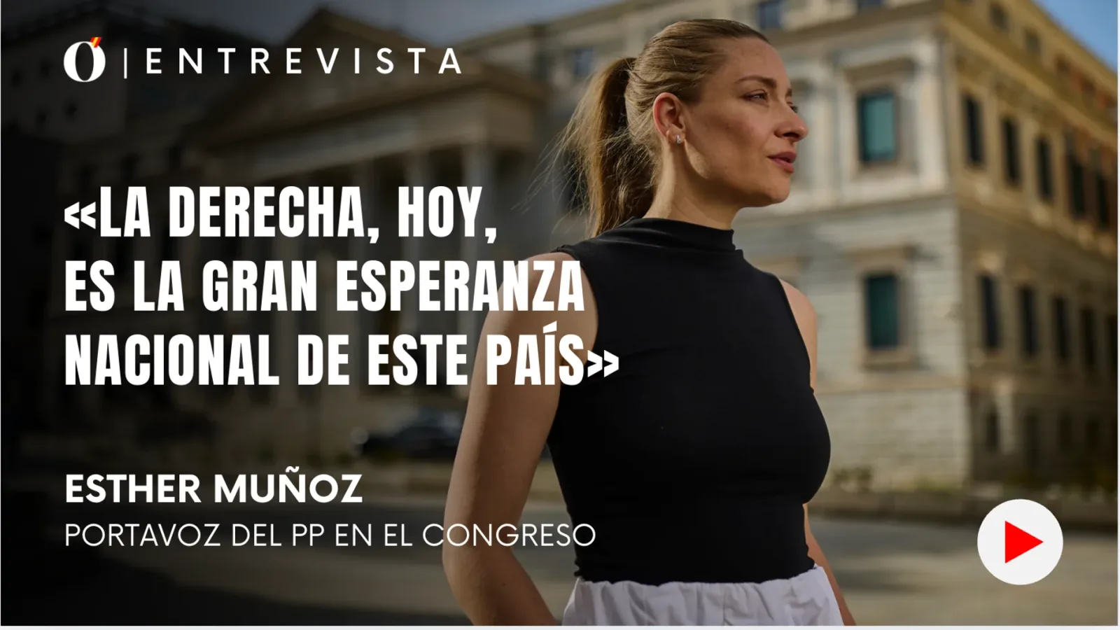 Ester Muñoz sostiene que pactar con Vox ya no penaliza y señala a la derecha como esperanza nacional