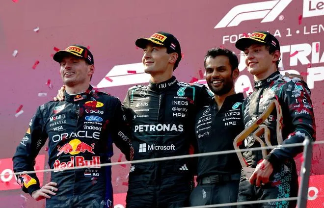 George Russell gana el GP de Austria y recupera el segundo puesto en el campeonato