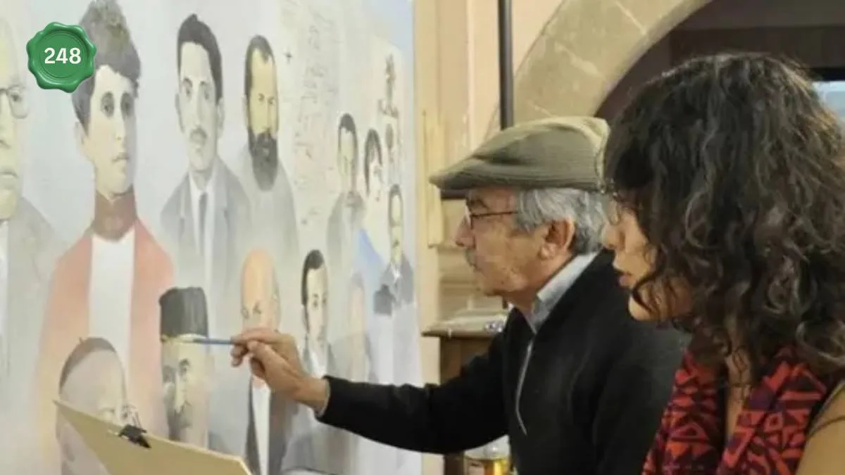 Jesús Gallardo, el pintor que inmortalizó la historia de León en la Presidencia Municipal