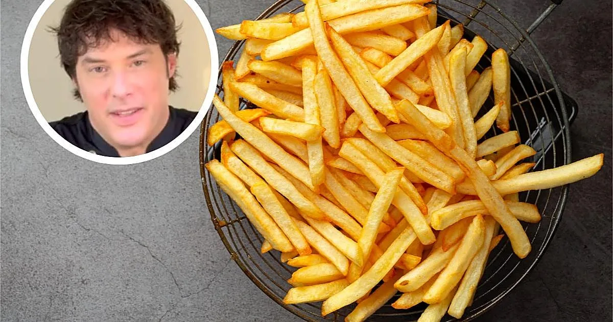 Jordi Cruz revela su método para freír patatas crujientes con casi nada de aceite