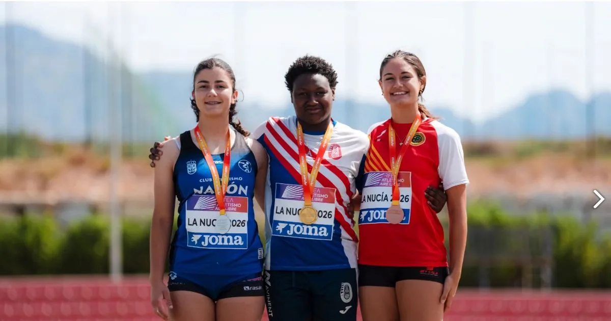 Ángela Lendoiro destaca con medalla de plata en el Campeonato de España sub 16