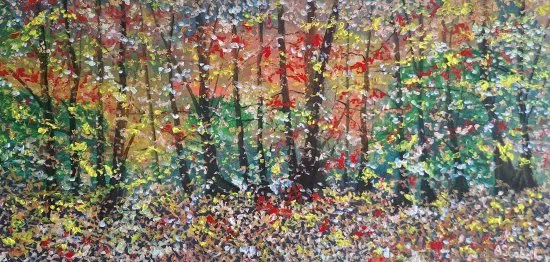 Obra original en acrílico y óleo de Antonio Sánchez Cabello disponible para venta