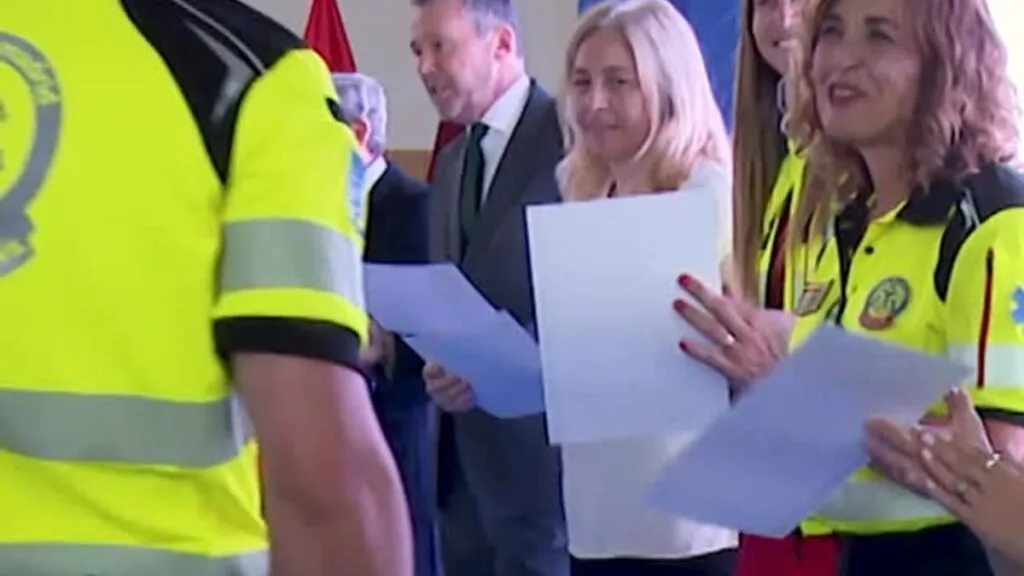 SAMUR-Protección Civil conmemora a su patrona en acto con el alcalde de Madrid