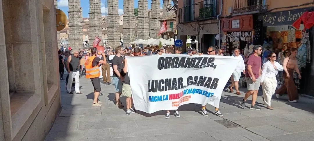 Segovia se une a la movilización estatal por el derecho a la vivienda digna