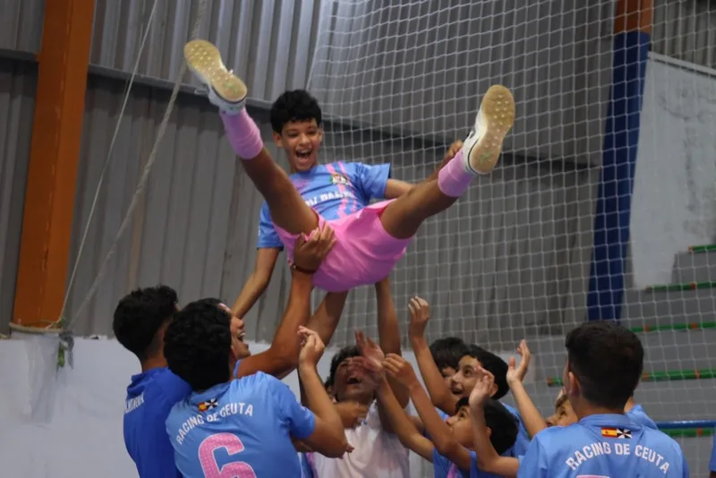UD Racing de Ceuta se corona campeón en la categoría infantil de futsal autonómico