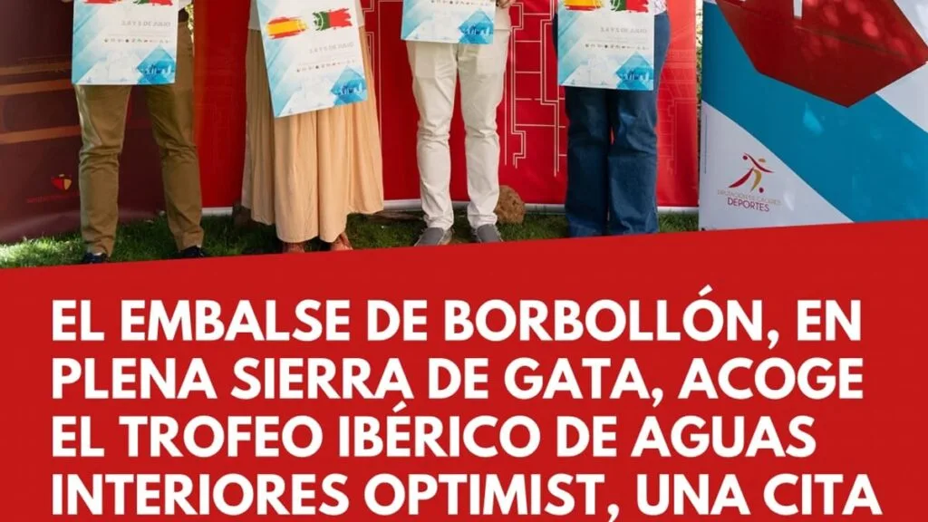 Borbollón será sede del Trofeo Ibérico de Vela Optimist 2026 en aguas interiores