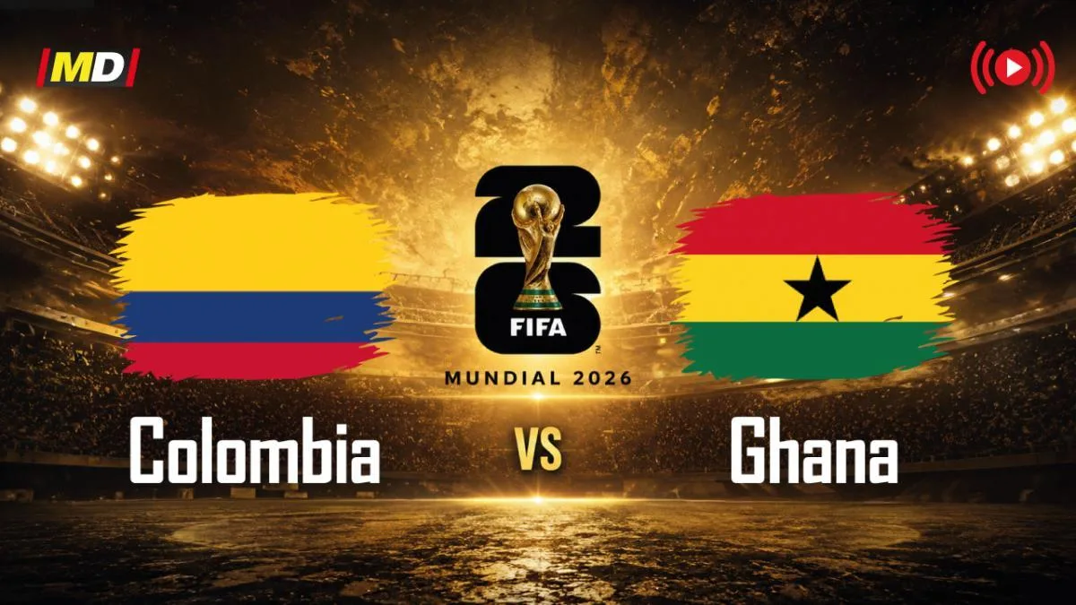Colombia y Ghana disputan un duelo clave en los dieciseisavos del Mundial 2026