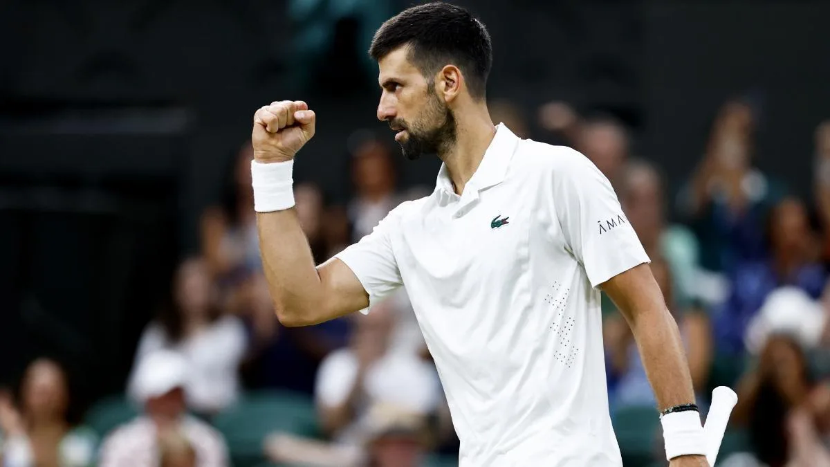 Djokovic alcanza su octava semifinal consecutiva en Wimbledon tras épico partido