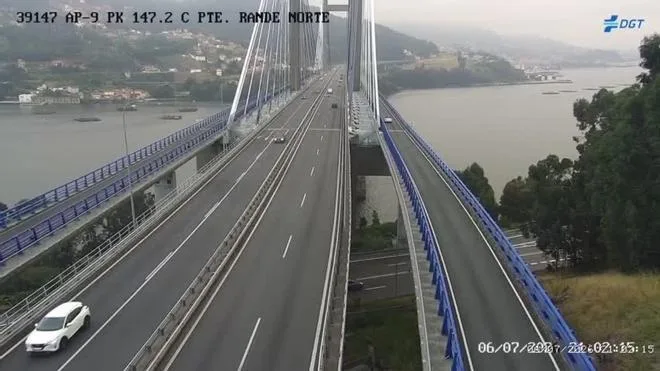 El partido España-Portugal reduce drásticamente el tráfico en Vigo