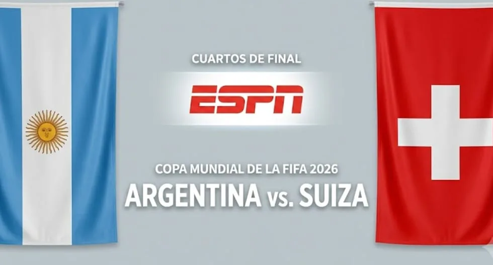 ESPN y Disney Plus transmiten el partido Argentina vs. Suiza por el Mundial 2026