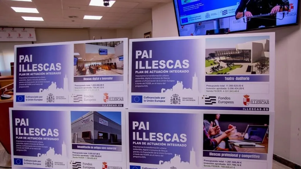 Illescas impulsa la transformación urbana con un plan financiado por la Unión Europea