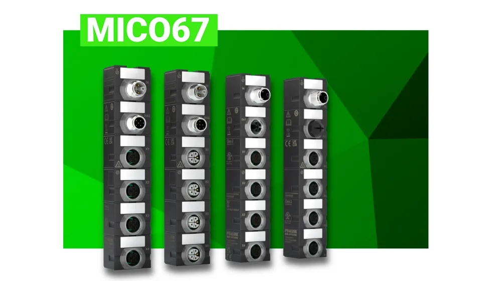 Mico67 de Murrelektronik lleva la protección eléctrica directamente al campo con grado IP67