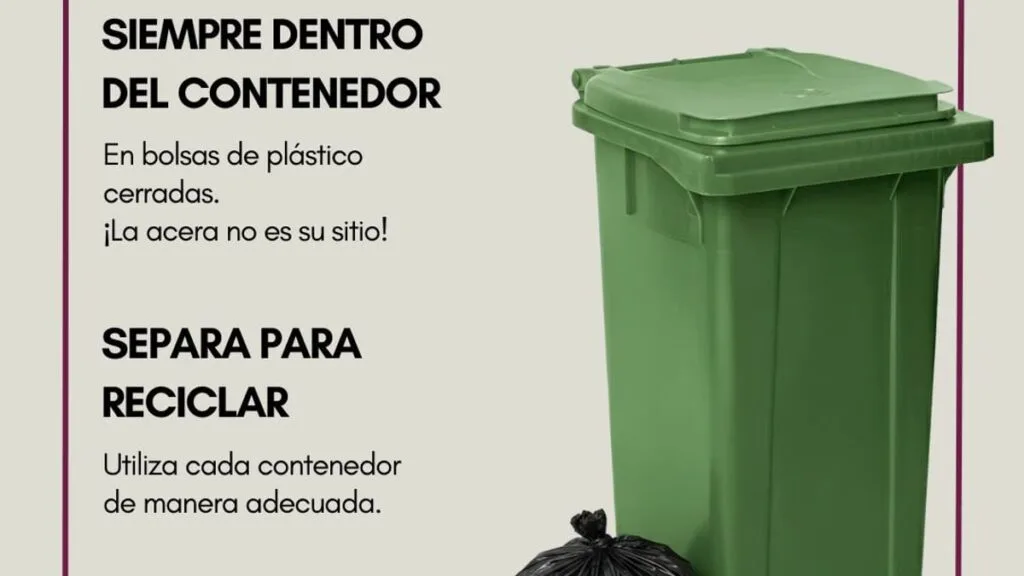 Navalcarnero refuerza la limpieza urbana con sanciones y servicios gratuitos de reciclaje