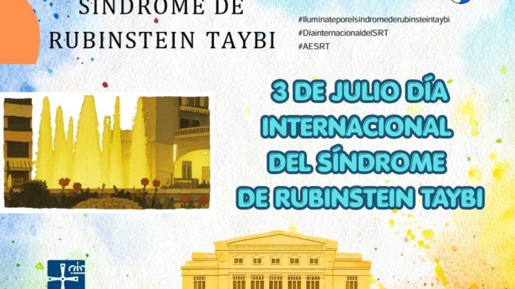 Oviedo ilumina de amarillo el Teatro Campoamor para visibilizar el Síndrome de Rubinstein-Taybi