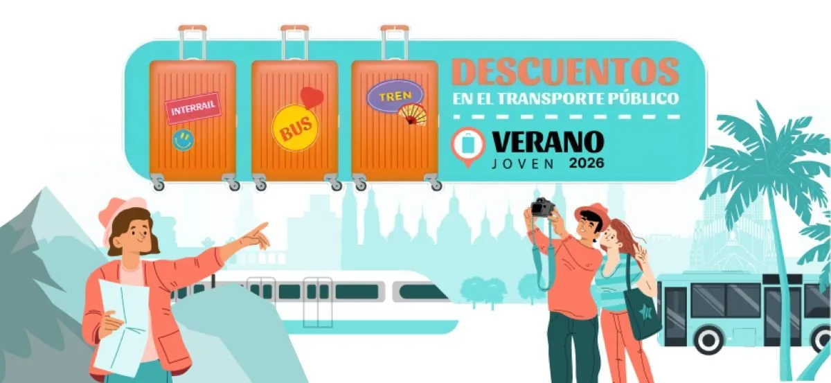 Viaja por España este verano con descuentos de hasta el 90% en autobús y tren